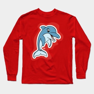 Little Dolphin Long Sleeve T-Shirt